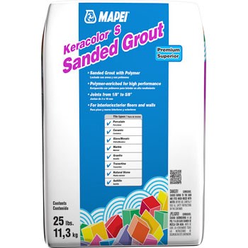 Mapei Keracolor S Sanded Grout 25 lbs