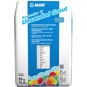 Mapei Keracolor U Unsanded Grout 25 lbs
