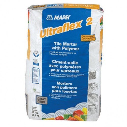 Mapei Ultraflex 2 Gray 50 lbs