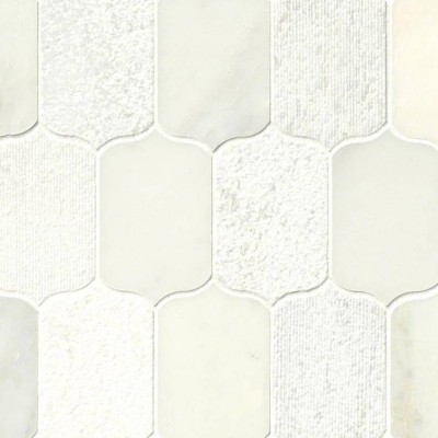 Calypso Blanco Lotus Pattern Multi Finish