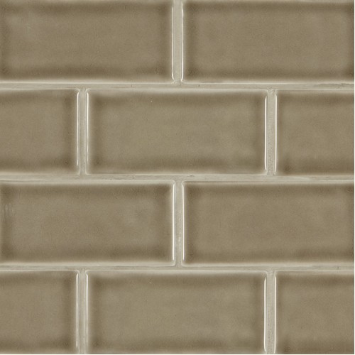 Artisan Taupe Subway Tile 3x6