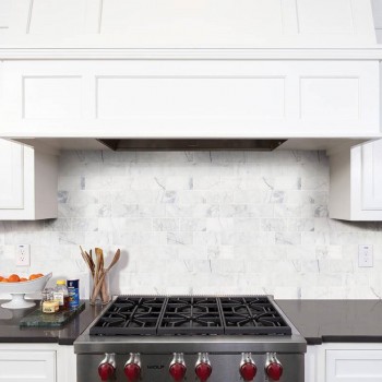 Calacatta Cressa White Subway Tile 3x6 