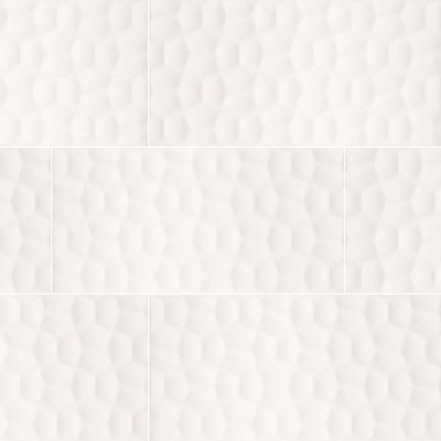 Adella Viso White 12x24 Satin