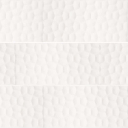 Adella Viso White 12x24 Satin