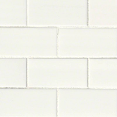 White Subway Tile 3x6 Glossy