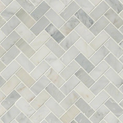 Arabescato Carrara Herringbone Honed